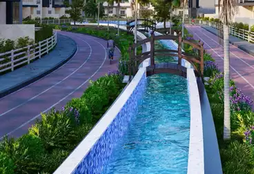 Apartment with garden 3 bedrooms - 10 years installments - Palm Capital El Shrouk