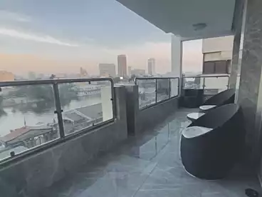 Furnished Apartment For rent in Corniche El Nile, El Agouza, 300 sqm