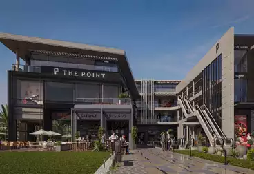 محل تجاري دور أول للبيع في the point mall  وصلة دهشور الشيخ زايد