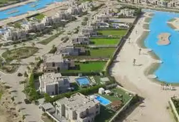 شاليه ارضي للبيع بالتشطيب في Hacienda Bay الساحل الشمالي