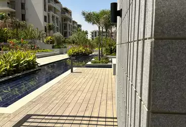 Apartment with garden for sale in Fifth Settlement, The Address East Compound