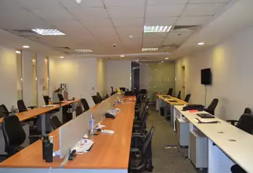 An administrative office for major companies in Cairo Festival City Among the largest companies 