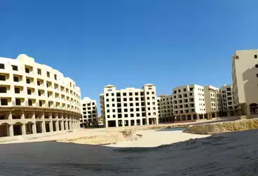  شقة غرفة وصالة 73 متر Street view ب Atlantis Resort بالهضبة بالقرب من الممشي السياحي بالغردقة