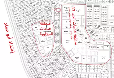 Residential Land For sale at district 17 of 10th Ramadan City 