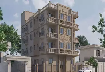 Apartment for sale with a front view, north of the facade, with installments up to 4 years