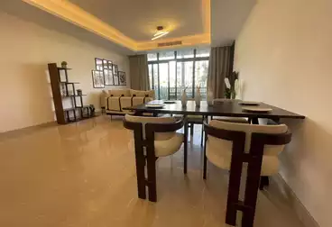 Ground floor hotel apartment with garden for rent in Cairo Festival City