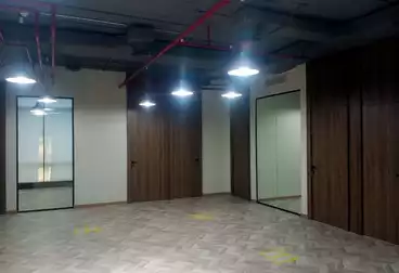 Fully finished office 216m for rent, immediate delivery, inside Waterway