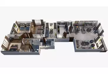 Apartments For sale - 3 rooms - floor 3