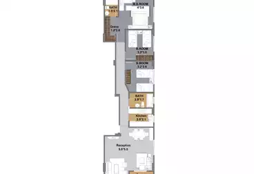 undefined undefined - 3 rooms - floor 2