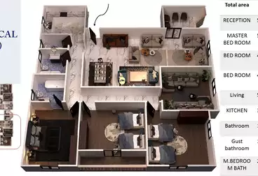 undefined undefined - 4 rooms - floor 3