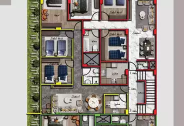 Apartments For sale - 3 rooms - floor 4
