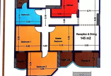 Apartments For sale - 3 rooms - floor 10
