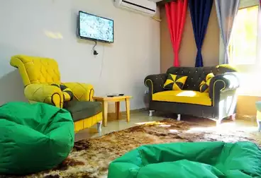شقق فندقية للإيجار - 2 غرف - بالدور 2