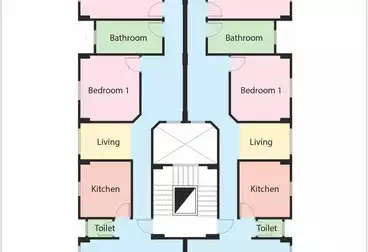 Apartments For sale - 3 rooms - floor 1