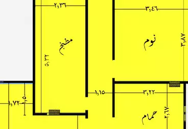 شقق للبيع - 3 غرف - بالدور 2