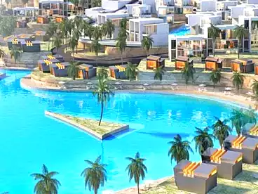 Properties For sale in Sky City Compound - Pyramids, New Galala City, 45 sqm
