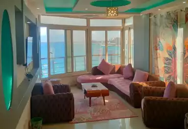 Furnished Apartment For rent - 3 rooms - floor 10