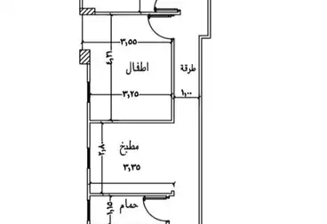 Roof For sale - 3 rooms - floor 3