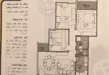 عقارات للبيع - 3 غرف - بالدور 7