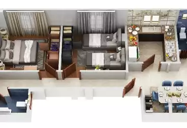 undefined undefined - 3 rooms - floor 2