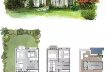 Town House For sale - 3 rooms