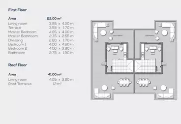 Twin House For sale - 3 rooms