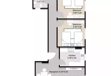 undefined undefined - 3 rooms - floor 1