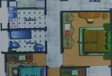 Apartments For rent - 3 rooms - floor 1