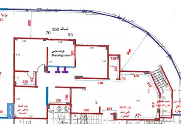 شقة بحديقة للبيع - 3 غرف - بالدور 0