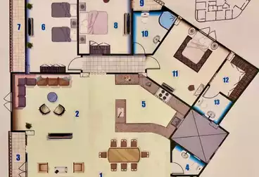 Apartments For sale - 3 rooms - floor 3