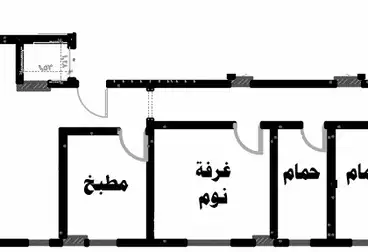undefined undefined - 3 غرف - بالدور 2