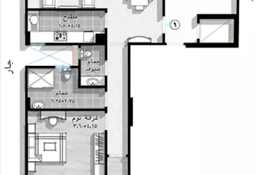 undefined undefined - 3 rooms - floor 3