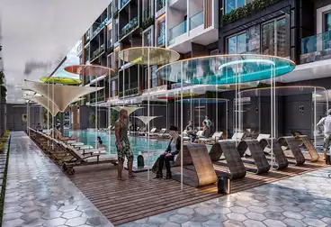 شقق للبيع - 1 غرف - بالدور 1