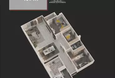 شقق للبيع - 3 غرف - بالدور 1