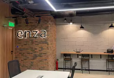 إداري للإيجار - 3 غرف - بالدور 1