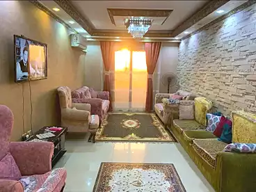 Furnished Apartment For rent - 3 rooms - floor 13