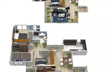 undefined undefined - 3 rooms - floor 3