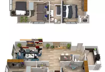 undefined undefined - 3 rooms - floor 3