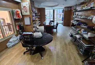 إداري للإيجار - 10 غرف - بالدور 4