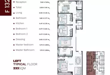 Apartments For sale - 3 rooms - floor 3