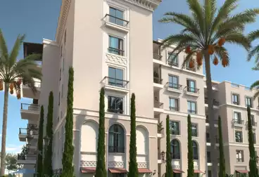 شقة بحديقة للبيع - 2 غرف - بالدور 0