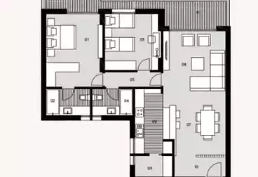 undefined undefined - 2 rooms - floor 5