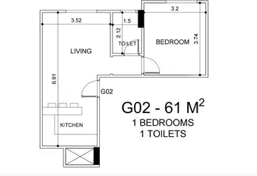 Properties For sale - 1 rooms - floor 5