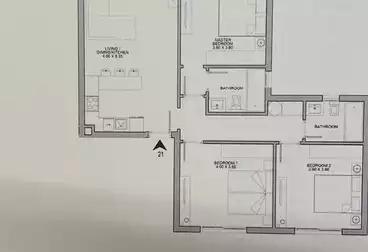 Properties For sale - 3 rooms - floor 2