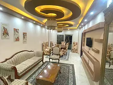 Furnished Apartment For rent - 3 rooms - floor 10