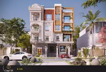 شقة بحديقة للبيع - 3 غرف - بالدور 1