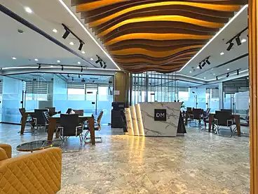 إداري للإيجار - 7 غرف - بالدور 2