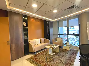 إداري للإيجار - 1 غرف - بالدور 2