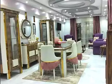 Furnished Apartment For rent - 3 rooms - floor 10