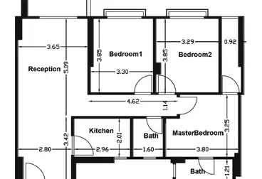 Apartments For sale - 3 rooms - floor 0